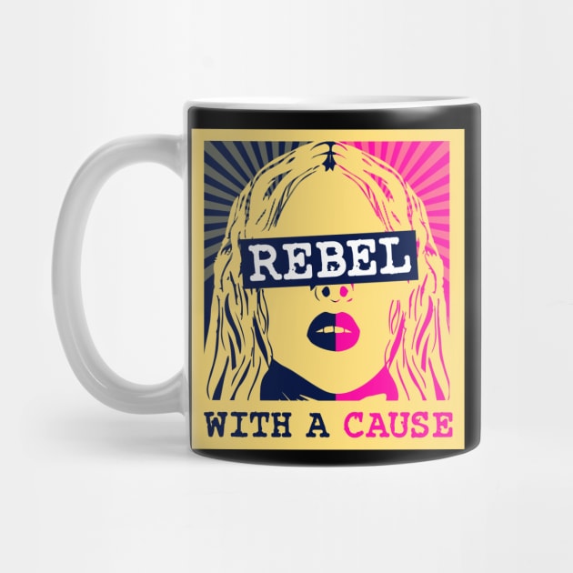 Rebel With A Cause by MarxMerch